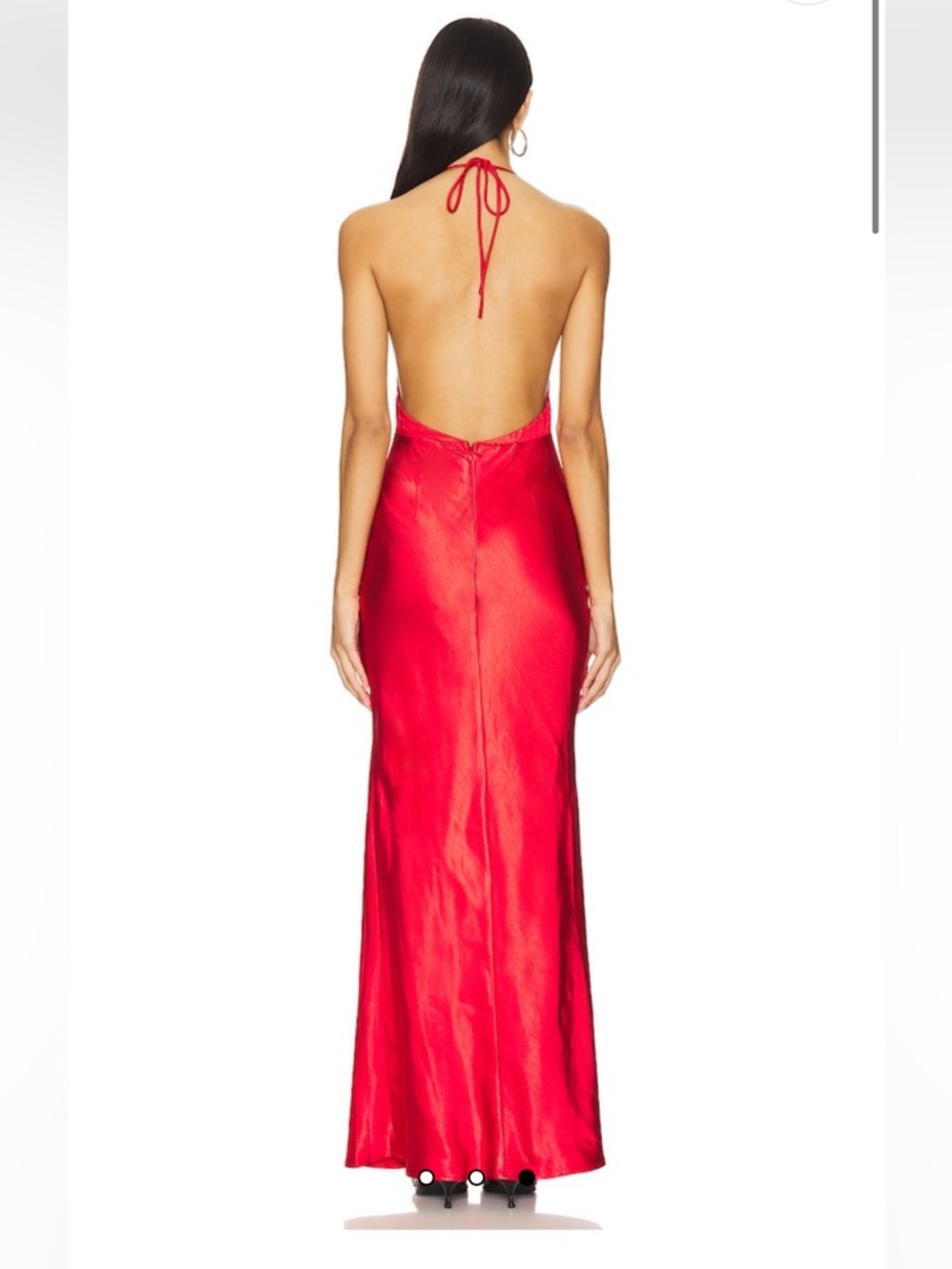 Red Revolve Evening Gown - Picture 2 of 3